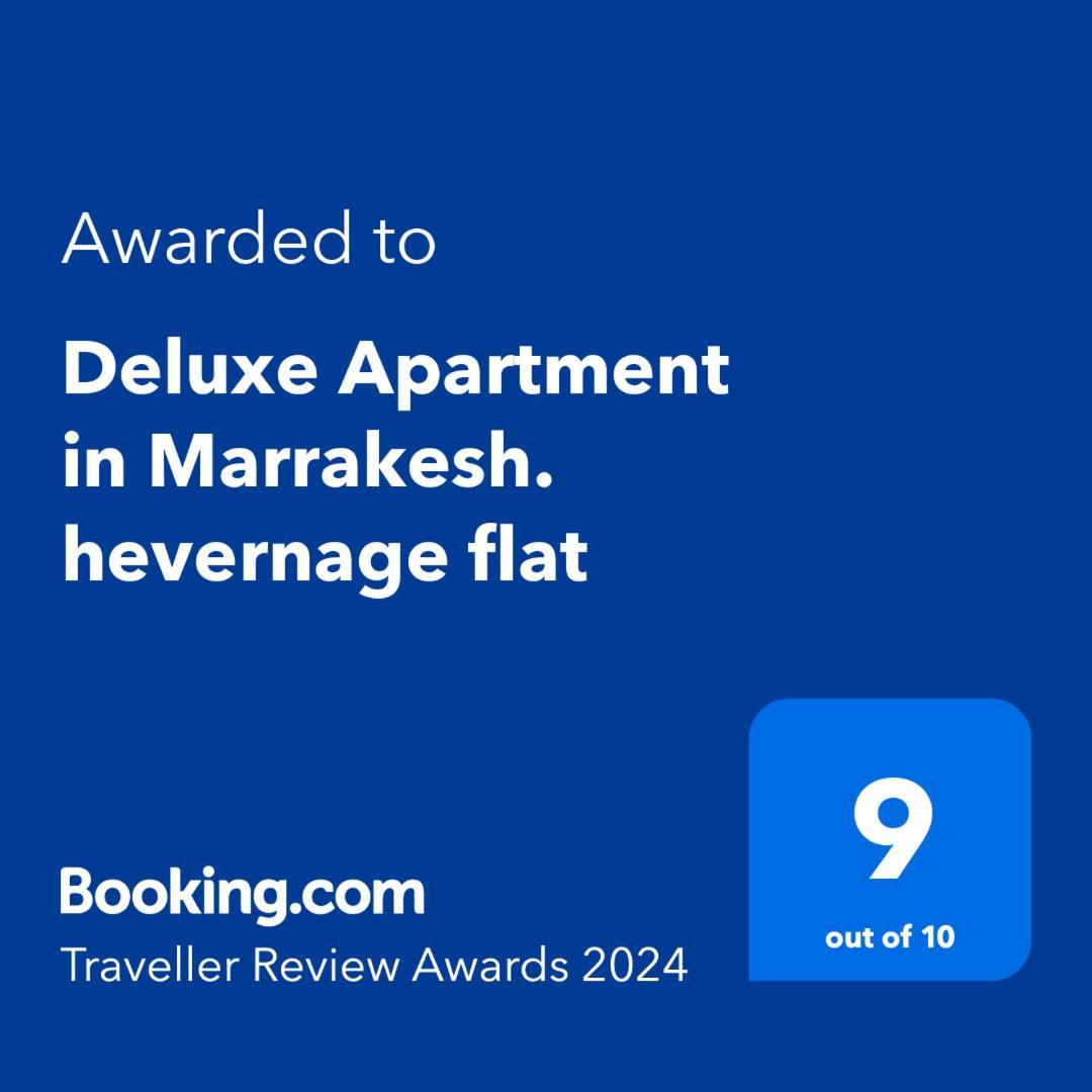 Deluxe Apartment In Marrakesh. Hevernage Flat Zewnętrze zdjęcie